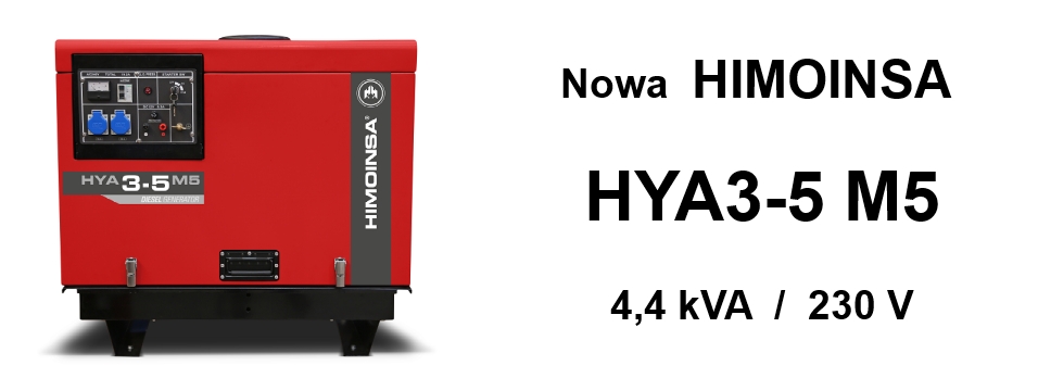 Nowy agregat HIMOINSA HYA3-5 M5