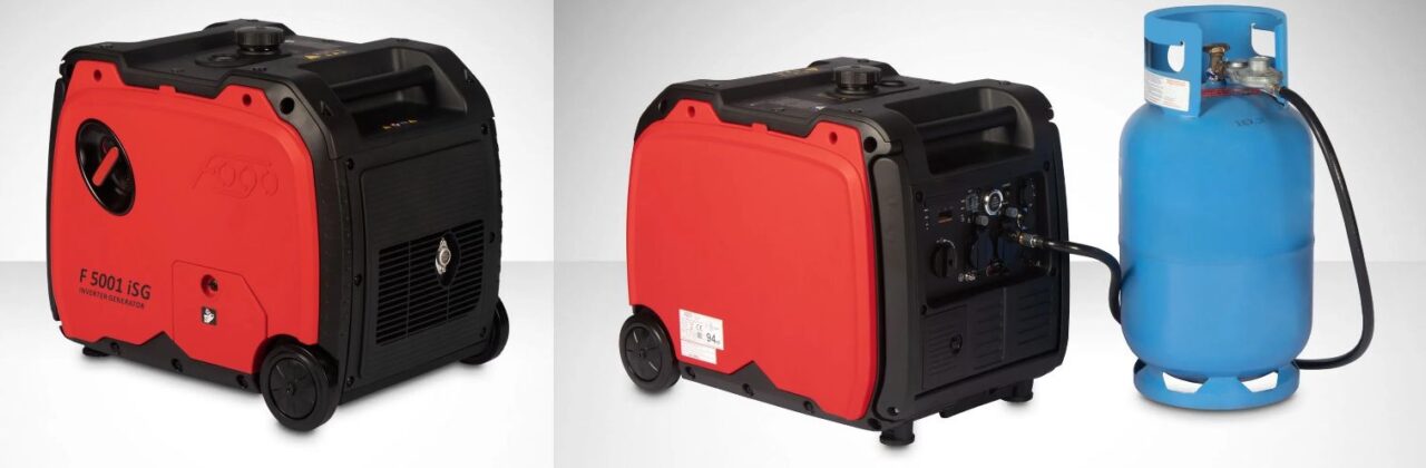 Agregat prądotwórczy F 5001 iSG – Dual Fuel – benzyna / gaz